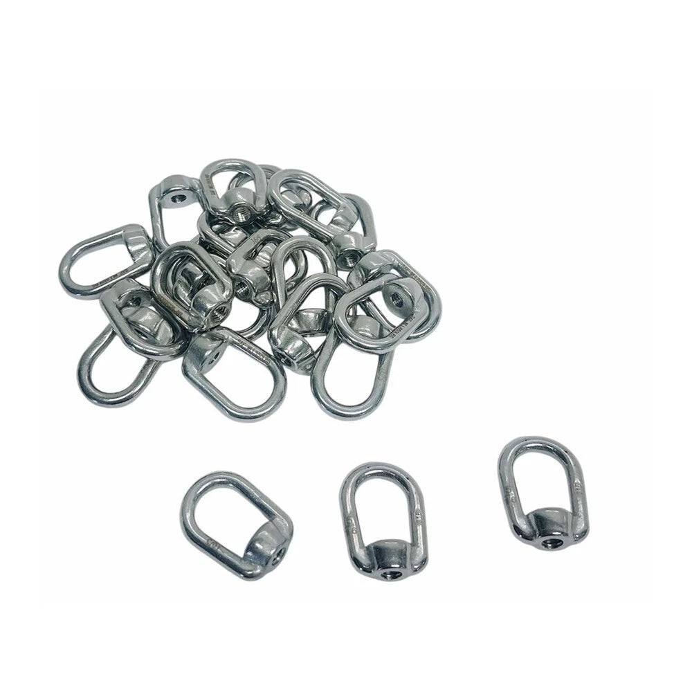Stainless Steel 316 Eye Nut 5/16" Tap Thread Unc - Wll 700 Lbs
