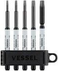 VESSEL HZ5P-01 Screw Removal Bit Set 5 Piece