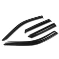 Fit 02-03 323 Protege Tinted Window Visor/wind Deflector Vent Rain