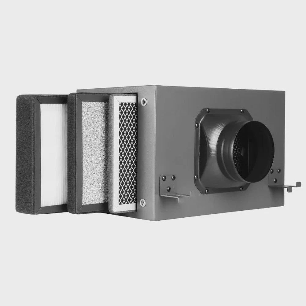 Ventilation System Includes Pre Filter Activated Carbon And Hepa
