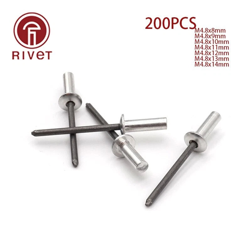 Din 15973 M4.8*8/9/10/11<wbr/>/12/ Remaches Closed End Blind Rivets