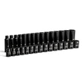 Capri Tools 3/8 in. Drive Shallow/Deep Impact Socket Set, 6-Point, Metric, 30-PcOpens in a new windo