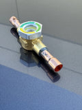 Sight Glass Moisture Indication 3/8" O.d. Cooper Line Fitting