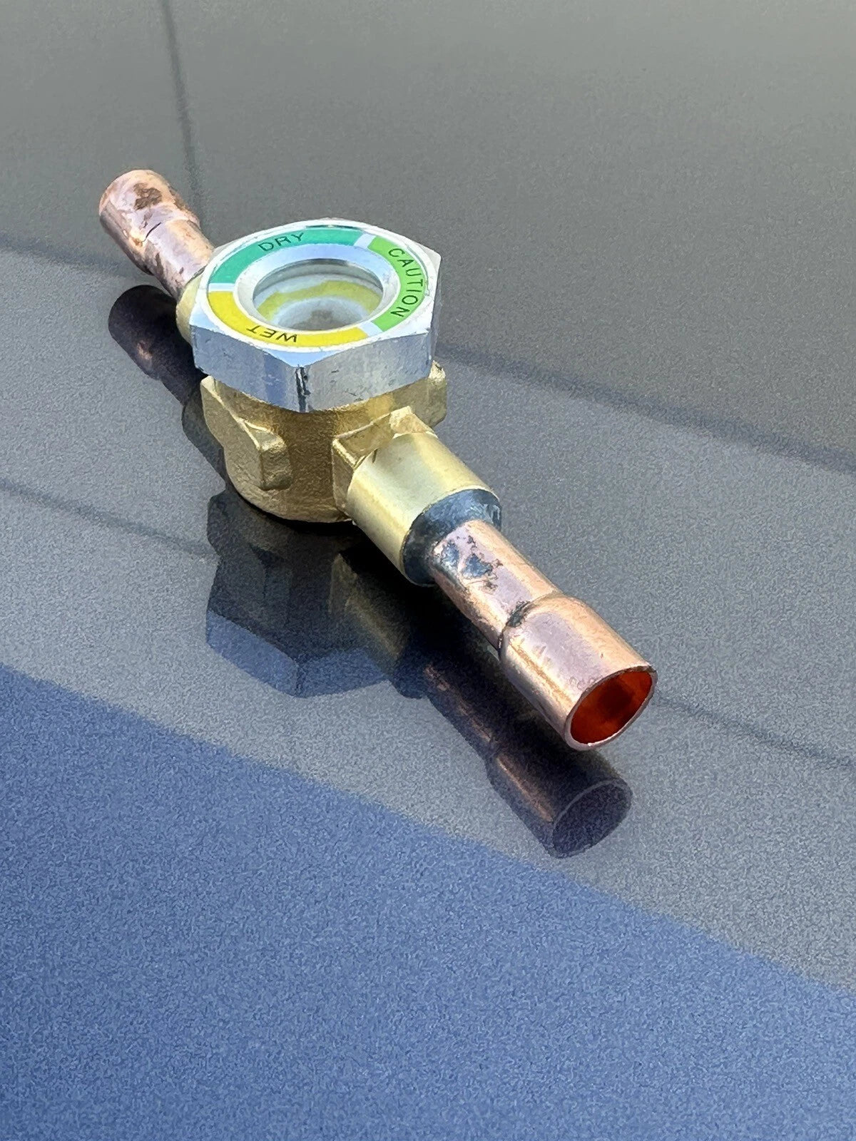 Sight Glass Moisture Indication 3/8" O.d. Cooper Line Fitting