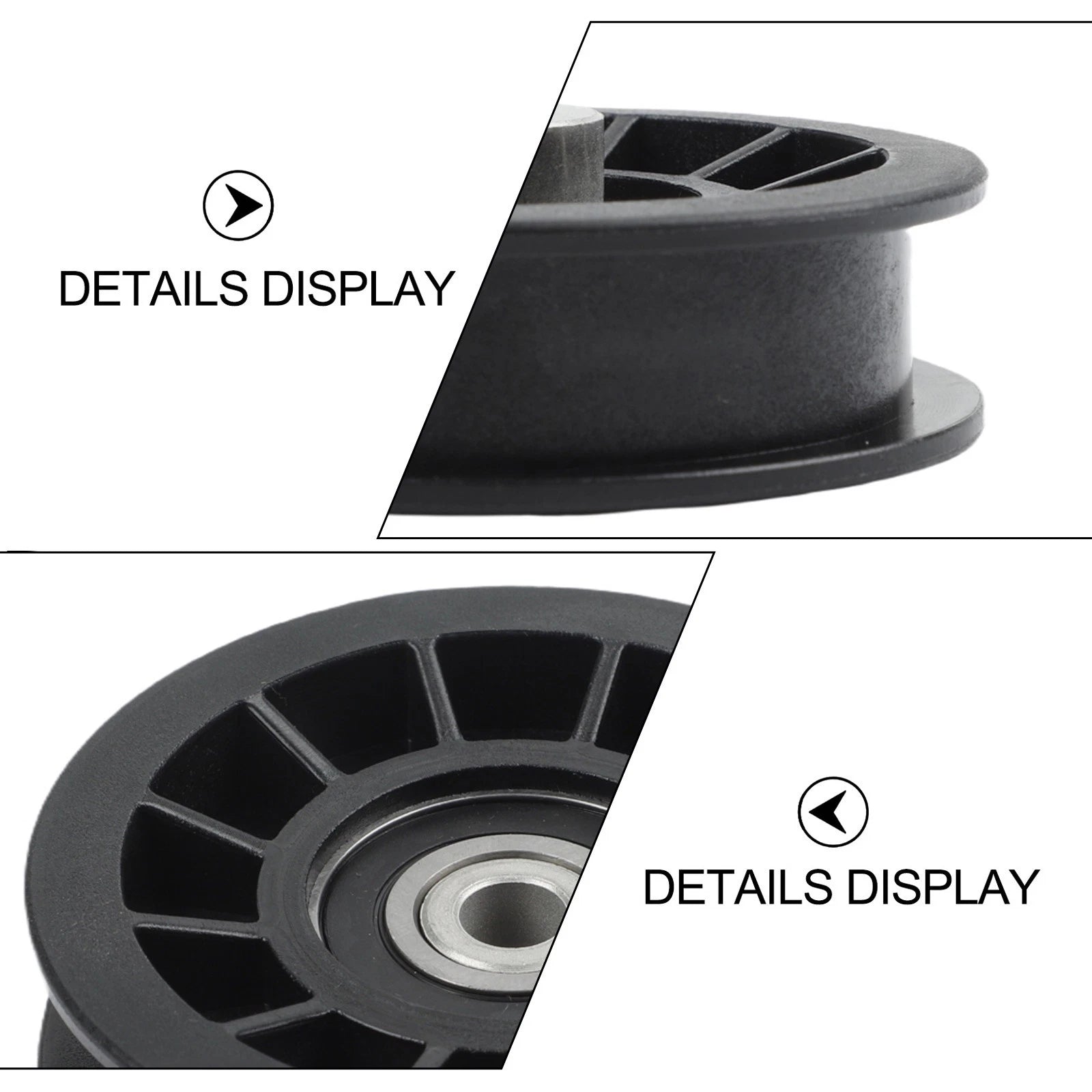 Flat Idler Pulley Replacement Part For Z4200 Z5020 Turn For Lawnmowers