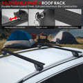 J2 38" - 54.5" Adjustable Roof Rack Cargo Carrier | Built Supply Co
