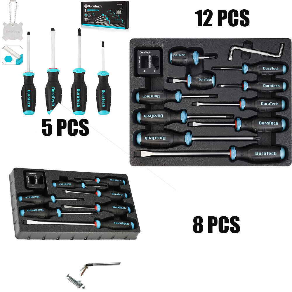DURATECH Screwdriver Set 5/8/12PCS by DURATECH