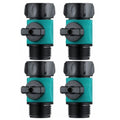 Hose Connector Soaker Equipment Water Hose Shutoff Valve Abs Plastic