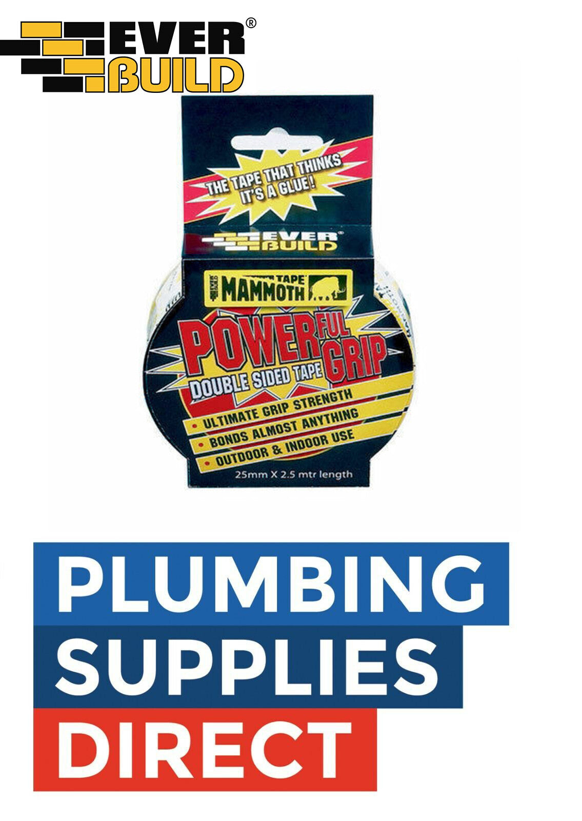 Everbuild Power Grip Double Sided Tape