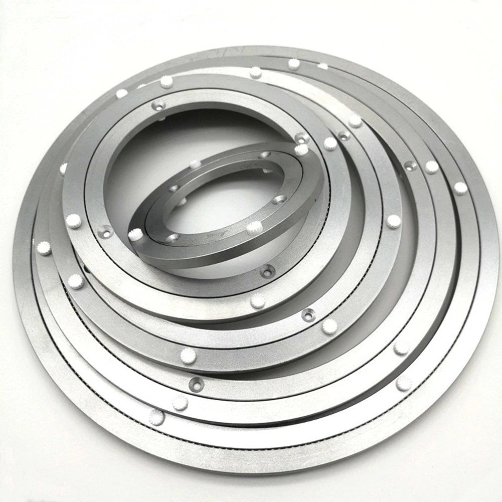 Smooth Rotation Aluminum Alloy Lazy Susan Base For Kitchen Dining