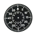 38.9mm Date At 6/9 Copper Green Luminous Watch Dial Face Plate For