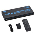 4x4 4 In 4 Out 4k Hdmi Matrix Switcher W/ Edid | Built Supply Co