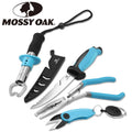 Mossy Oak Fishing Tool Kit Fishing Plier Fillet Knife Gripper Pistol