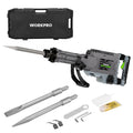 WORKPRO 1800W Electric Demolition Jack Hammer Concrete Break