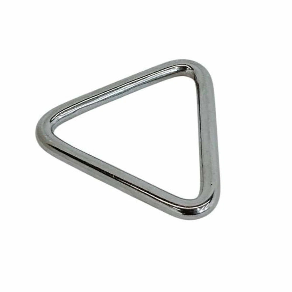 Stainless Steel T316 Formed Welded Mil Spec Triangle Ring Buckle 1/4"