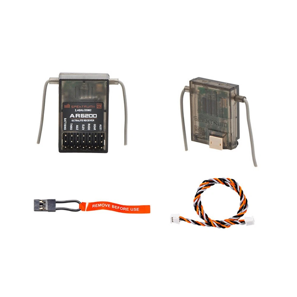 2.4g 3.5V-9.6V Ar6200 Receiver + Satellite For Spektrum Spek Generic