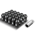 J2 Engineering Black M12 X1.5 25mm Od/ 42mm Height Closed End Lug