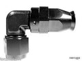 An -6 (6an Jic -6 An6) 90 Degree Forged Ptfe Ptfe Hose Fitting Stealth