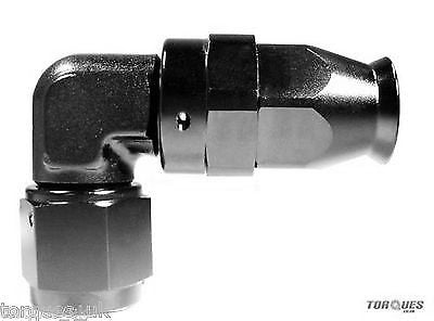 An -6 (6an Jic -6 An6) 90 Degree Forged Ptfe Ptfe Hose Fitting Stealth