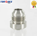 AN -10 60 Degree ULTRAFLOW PTFE Hose Fitting Stealth Black by Unbranded