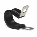Pipe Clamp P Clips Rubber Lined Stainless Steel 316 W5Opens in a new window or t