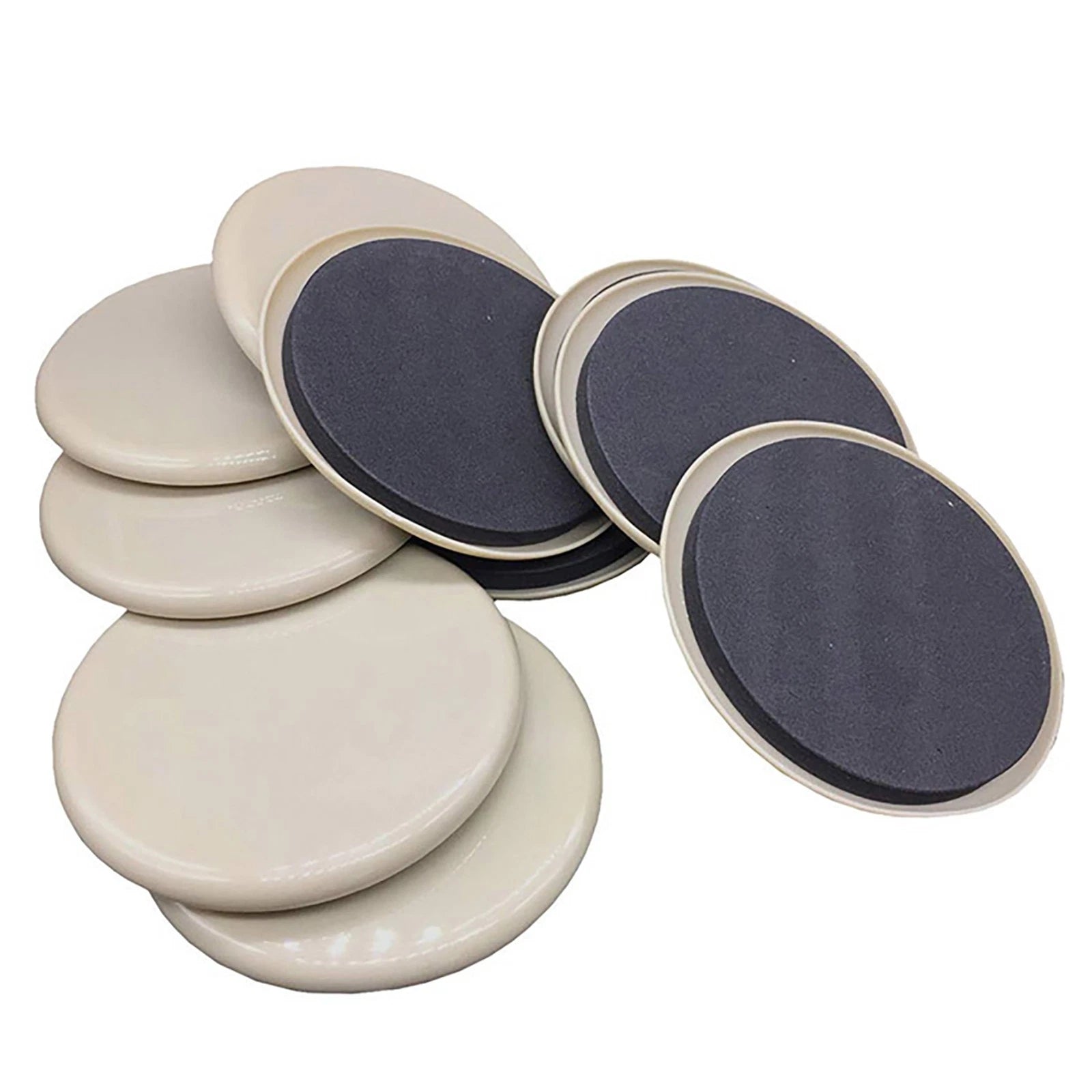 8* 8.9cm Large Furniture Moving Sliders Pads Carpet Felt Gliders Feet
