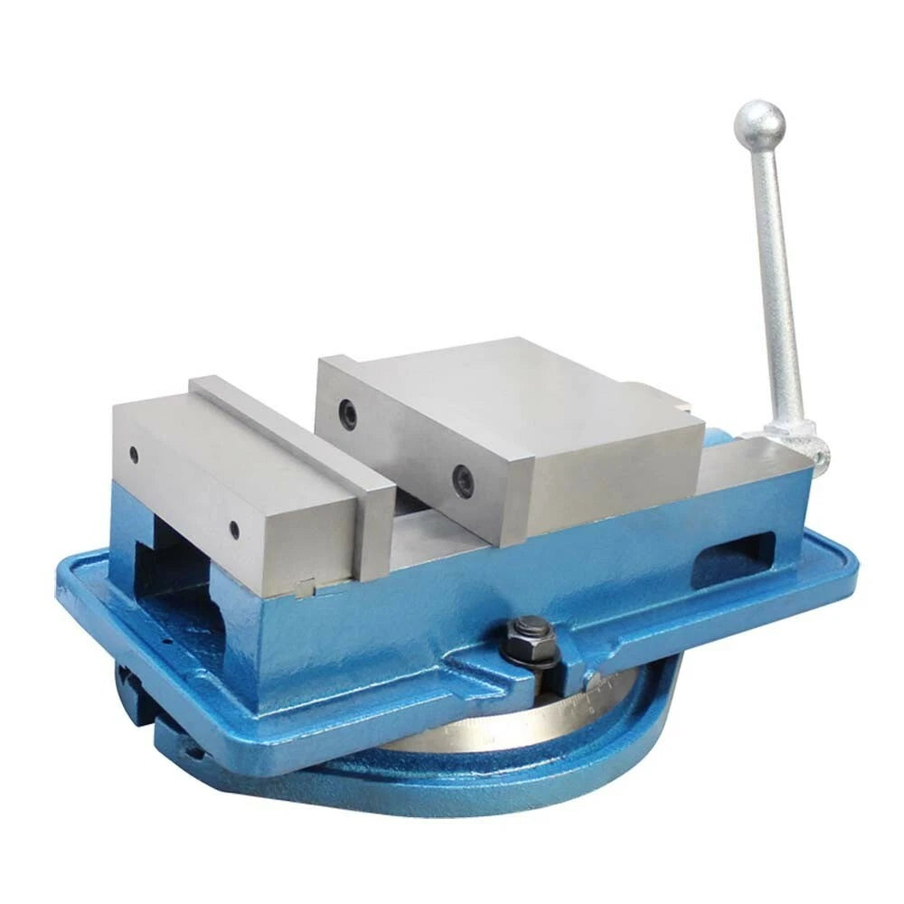 6-1/2 Inch Precision Milling Lock Down Vise With Swivel Base