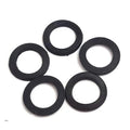 Rubber Washers Options Black Flat Rubber Ring Bar Spinlock Black Flat