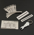 7.25"-20" Stainless Steel T-shape Luthier Repair Measuring Guitar