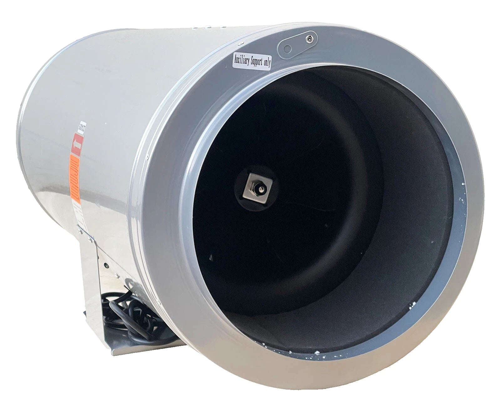 Quiet 12" X 40" Inline Mixed Flow Fan With Muffler Silencer 1765CFM