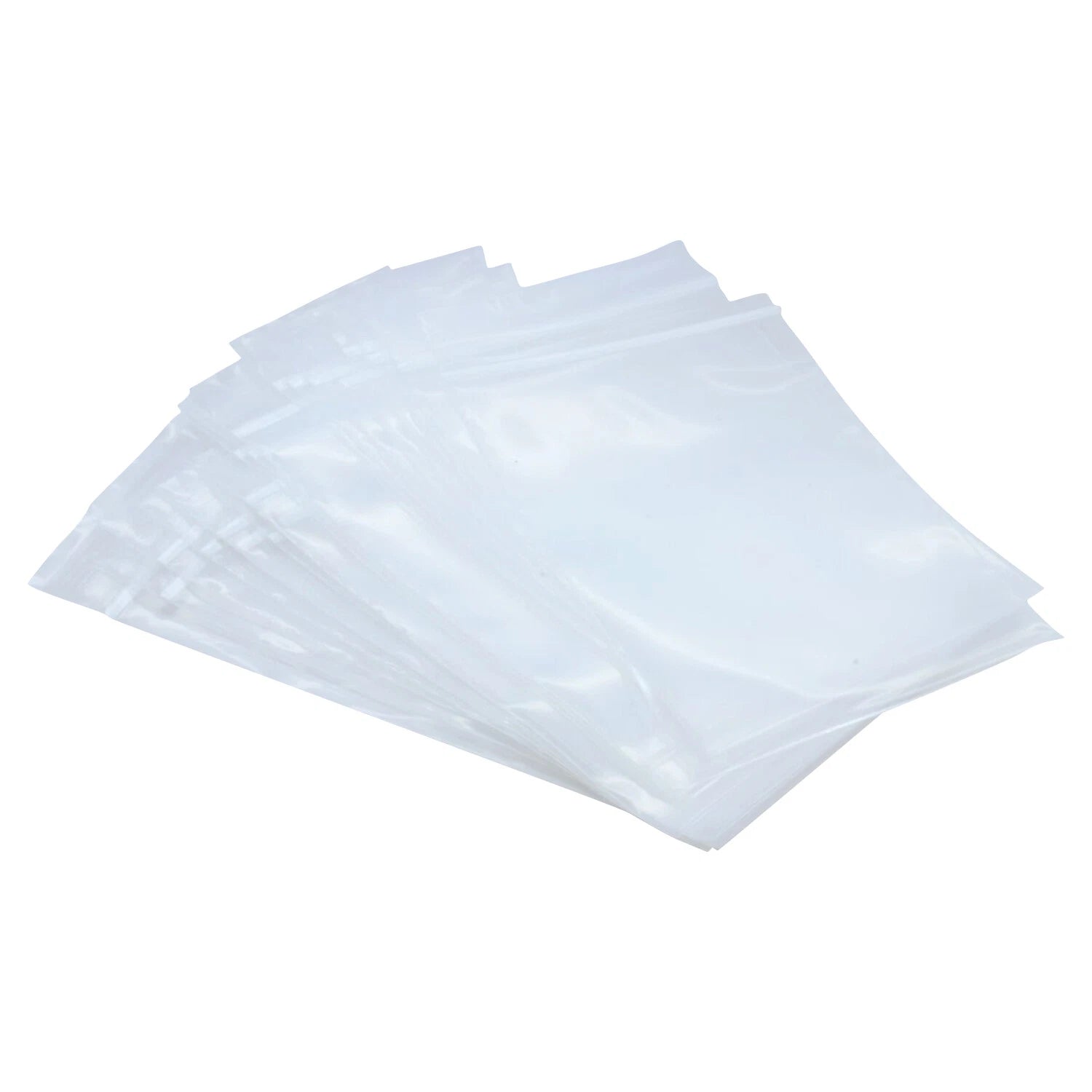 500 Resealable 4 Mil Clear Poly 4 X 6 Zip Seal Food Safe Storage Bags