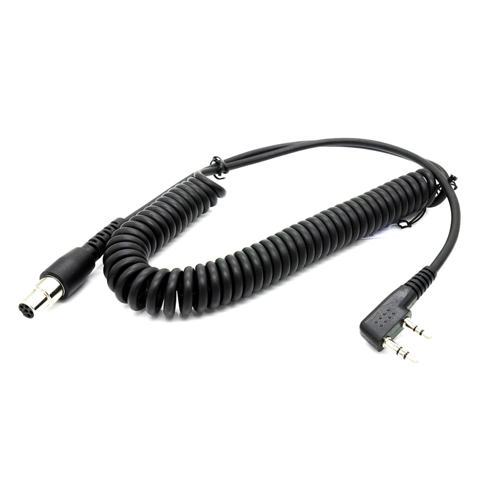 80cm 2pin To 5pin Coil Cord Cable For Kenwood/hyt/ba<wbr/>ofeng Two