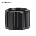 For Versatile Black Thru Axle Nut For M15 P1 0 P1 5 P1 75 Hubs Shaft