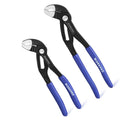WORKPRO 7"&amp;10" Pliers Set Groove Joint Pliers Set Wide Opening Slip Joint Pliers