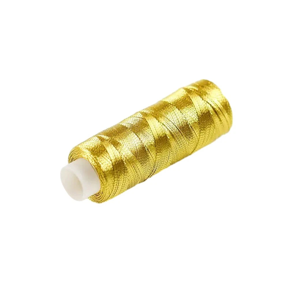 Shiny Silver And Gold Embroidery Thread For For Diy Knitting And