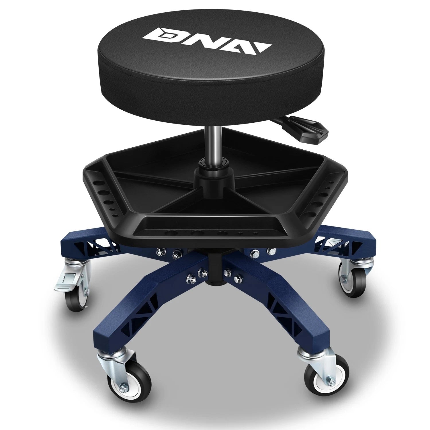 18.4"-23.6" Adjustable 300lbs Mechanics Roller Seats Blue Painted