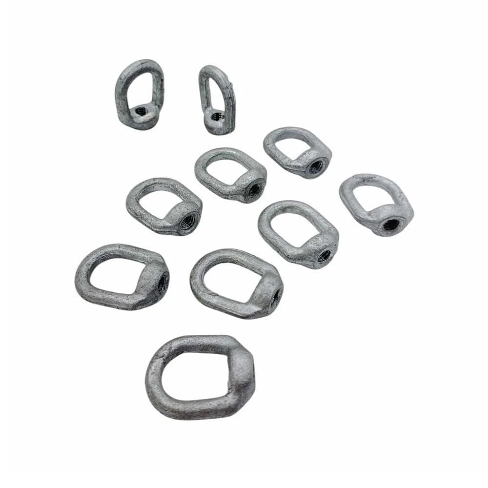 1/4" Hot-dipped Galvanized Eye Nut 5/16"-18 Tap, 850 Lb Wll Lifting
