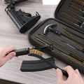 FLISSA 33PC Universal Gun Cleaning Supplies Brass Rod Brush Jag Gun Cleaning Kit