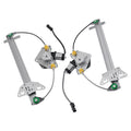 2x Rear Window Regulator w/ Motor for Dodge Dakota 2000-2004 55256494AE New