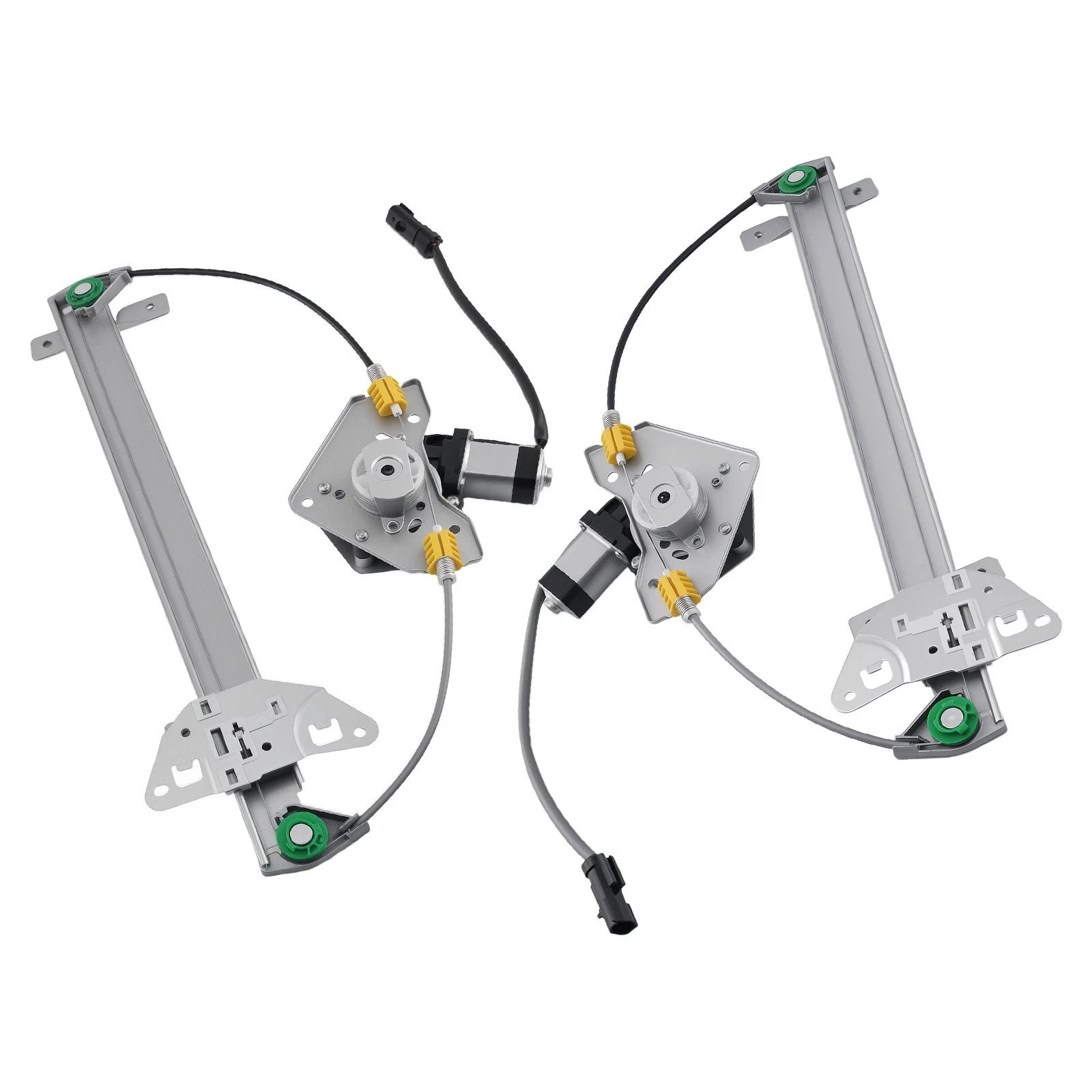 2x Rear Window Regulator w/ Motor for Dodge Dakota 2000-2004 55256494AE New