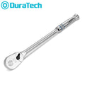 DURATECH 1/4" Drive Ratchet Handle 90Tooth Ratchet Wrench w/8" Extra Long Handle