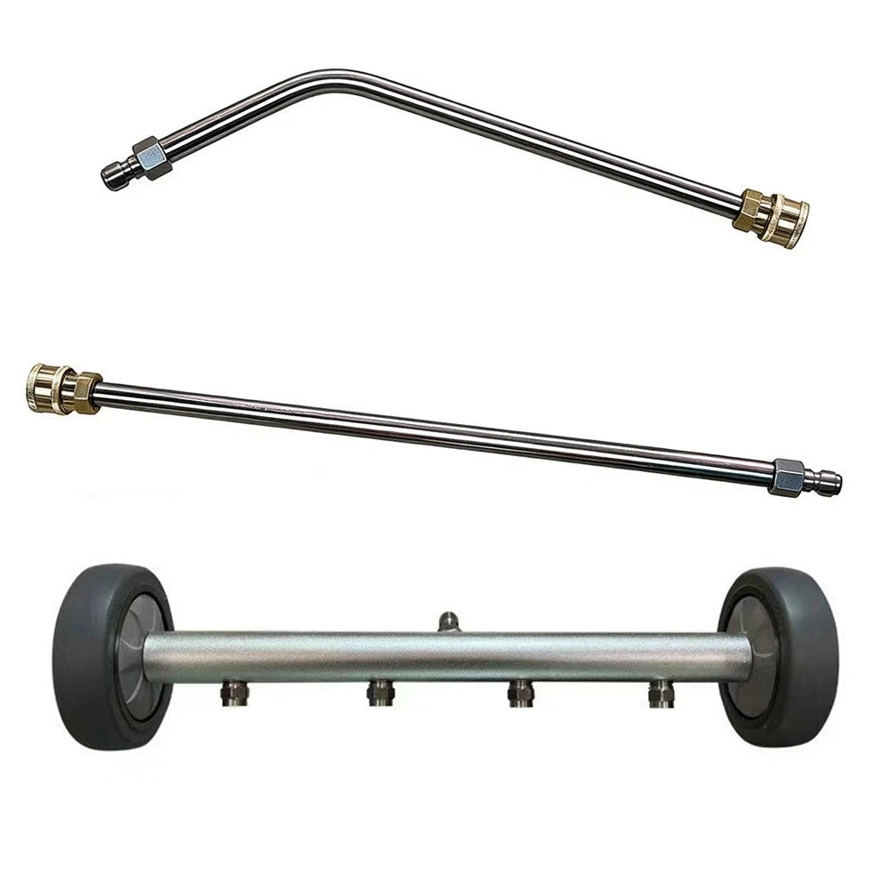39cm Stainless Steel Floor Washer Nozzle For 4000PSI Vehicle