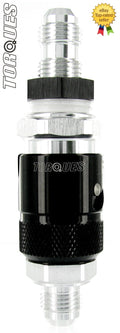 An-06 (6an Jic 9/16"x18) Quick Release Disconnect Dry Break Bulkhead