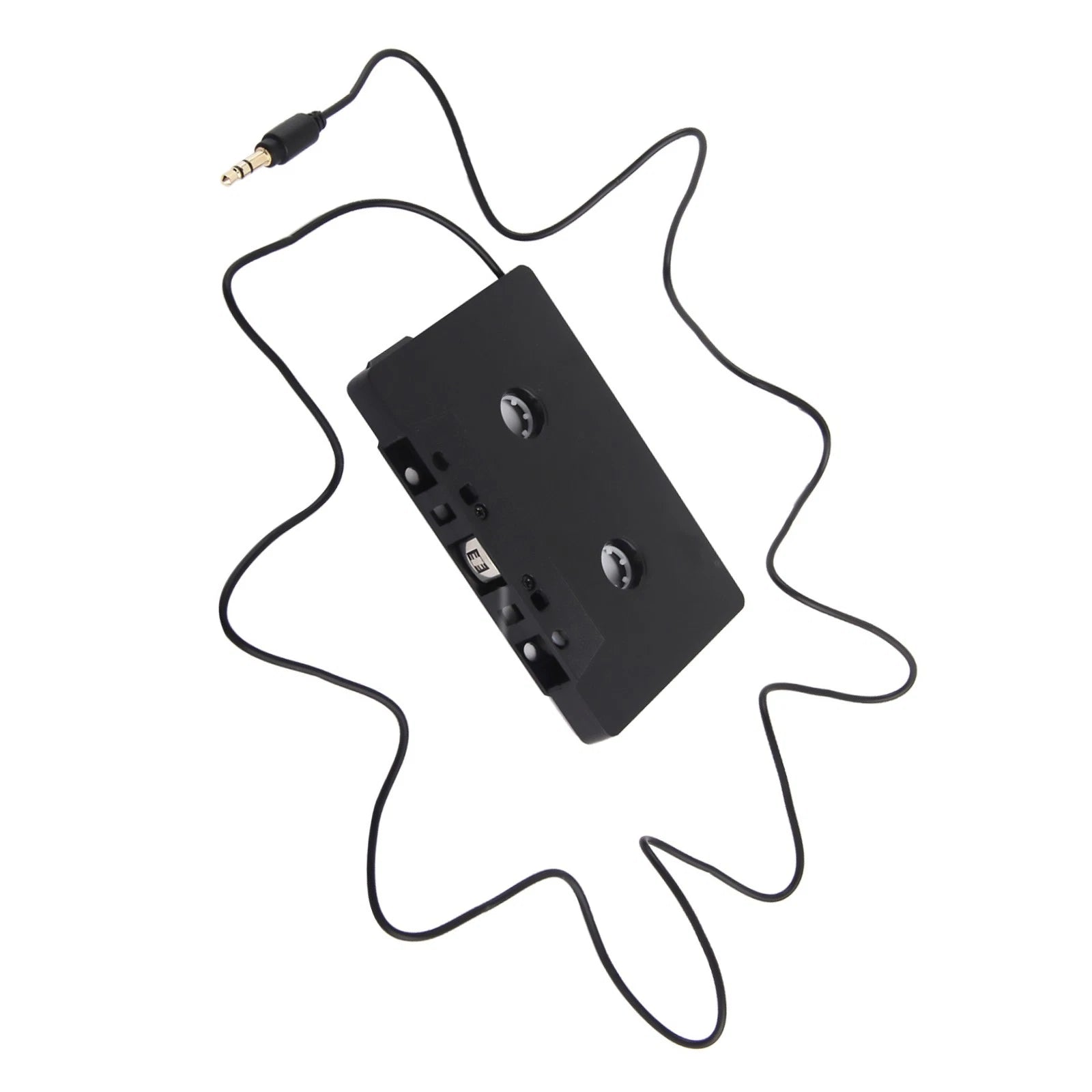 Cassette Aux Adapter For Car Iphone 3.5mm Audio Tape Mp3 Player