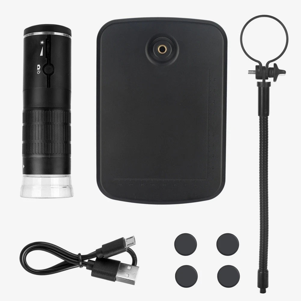 Wireless F210 Digital Microscope 1000x Zoom Portable With Hd 1080p