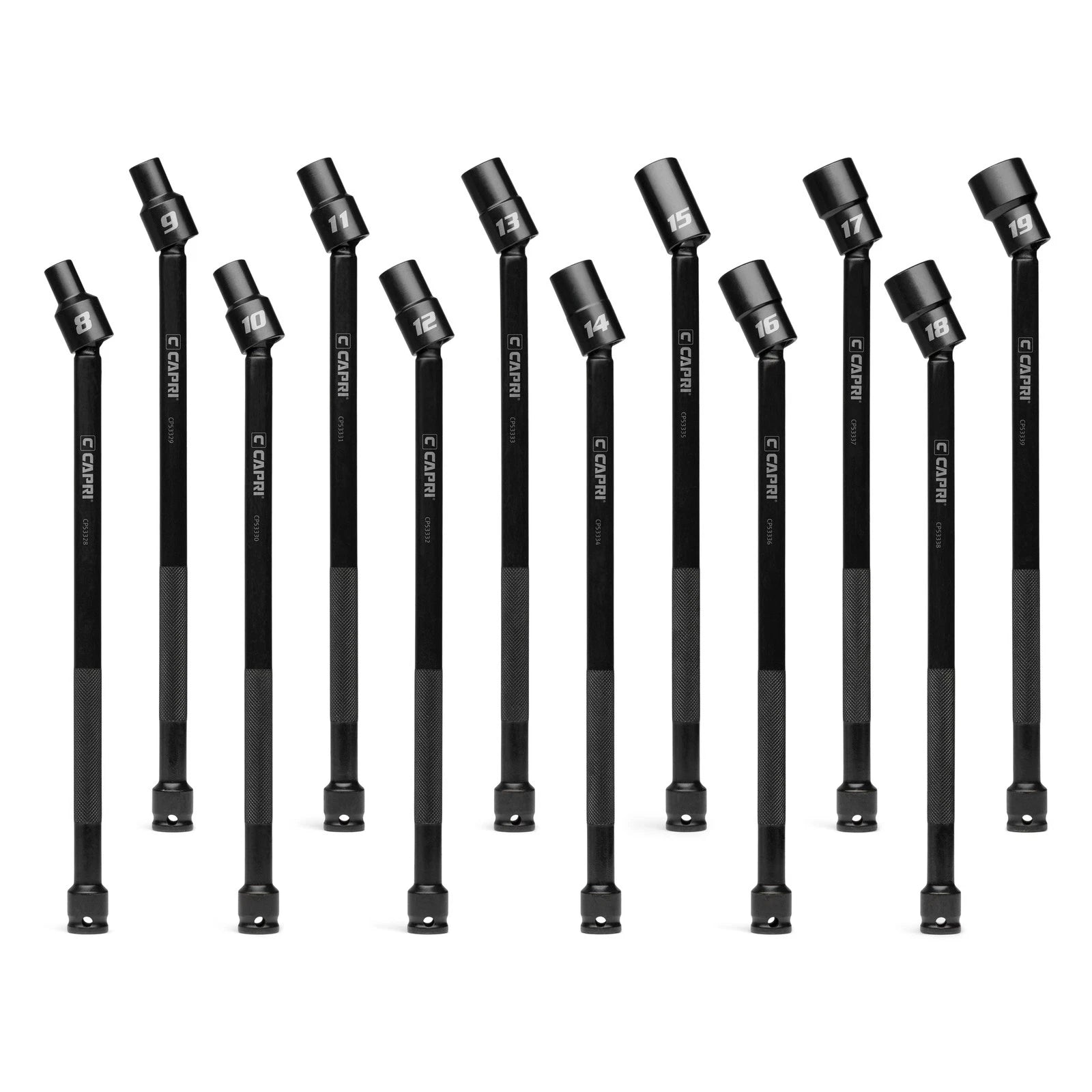 Capri Tools 3/8 In. Drive Pinless Universal Long Extension Impact