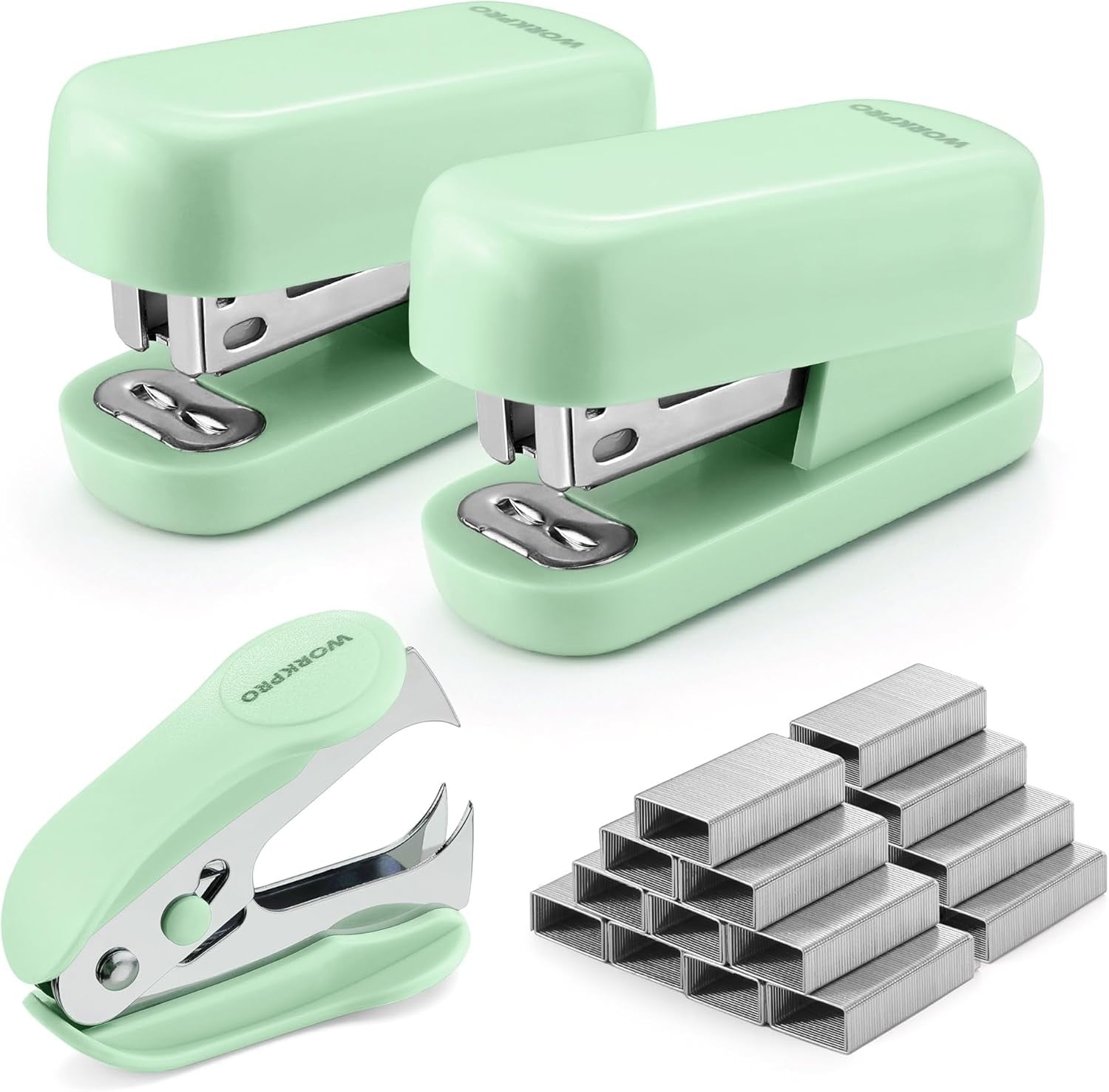WORKPRO Small Stapler with 2000 Staples by WORKPRO