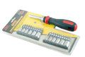 Crt Ratchet Screwdriver 1/4" Dr Socket Screwdriver Bits Set #Dl-1001