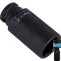 Bluespot 27mm Deep Socket Impact Hex 6 Point Single Crv Steel 1/2"