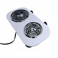 18" X 9.5" Portable Double Electric Burner 1500W 120V - 60hz,